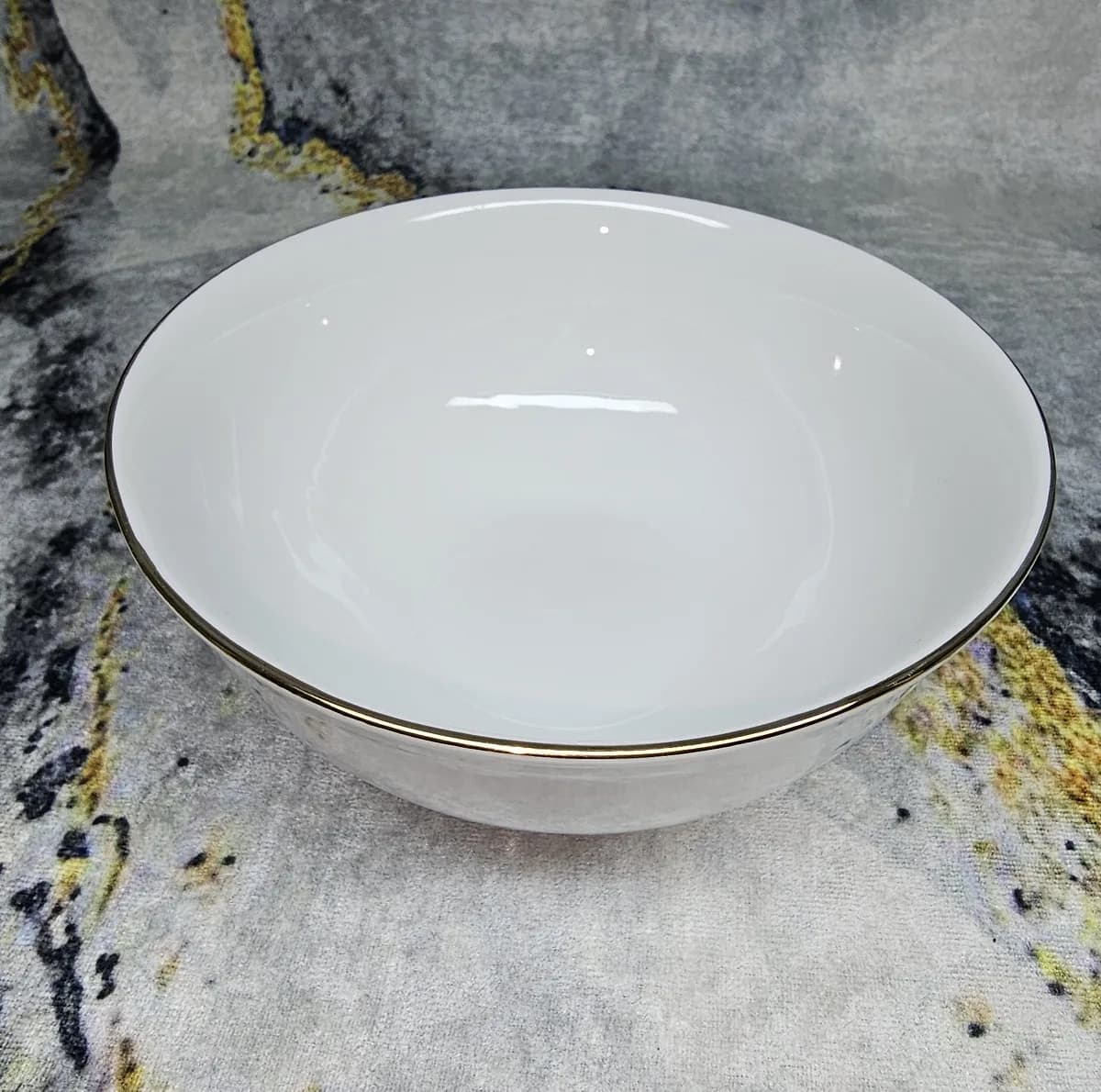کاسه آبگوشت خوری مدل 6/5 خط طلا کد 360019 مجموعه 6 عددی — تصویر ۶