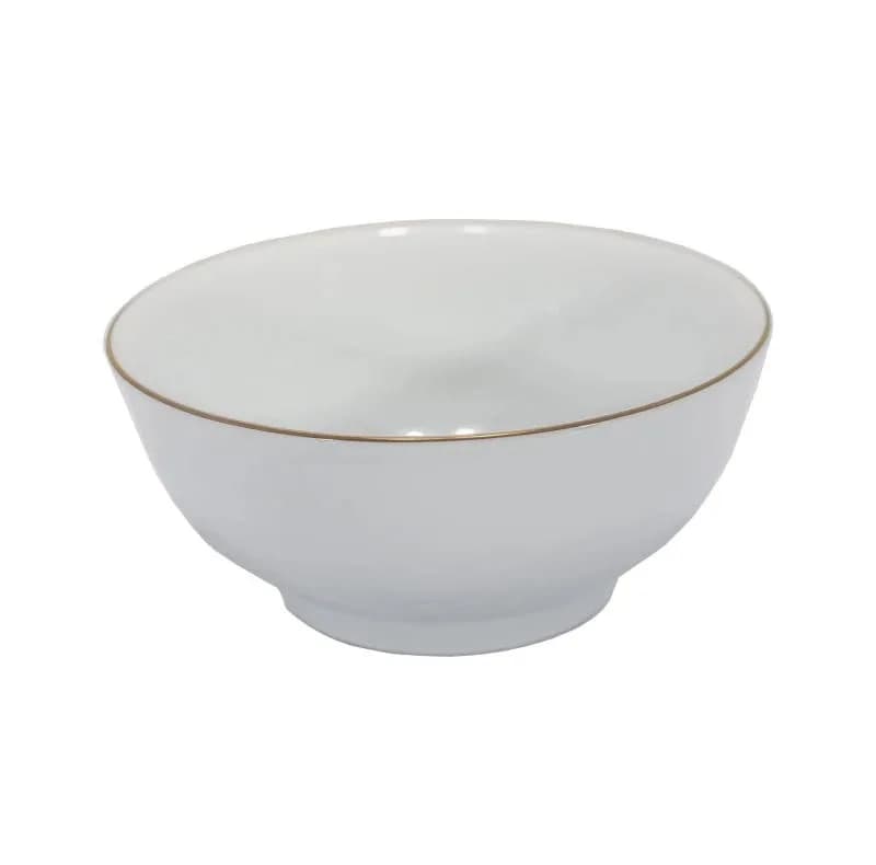 کاسه آبگوشت خوری مدل 6/5 خط طلا کد 360019 مجموعه 6 عددی