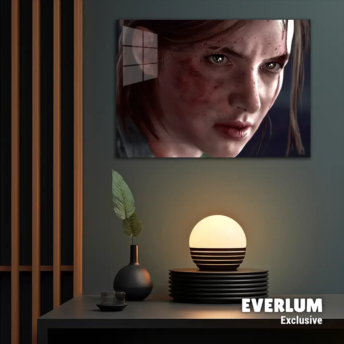 متال پوستر بازی The Last Of Us طرح شخصیت Ellie کد N215 — تصویر ۳
