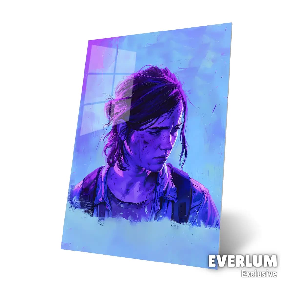 متال پوستر بازی The Last Of Us طرح شخصیت Ellie کد N214 — تصویر ۴