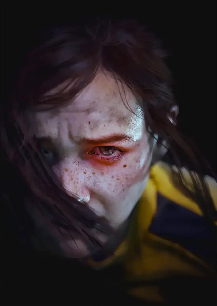 متال پوستر بازی The Last Of Us طرح شخصیت Ellie کد N212 — تصویر ۲