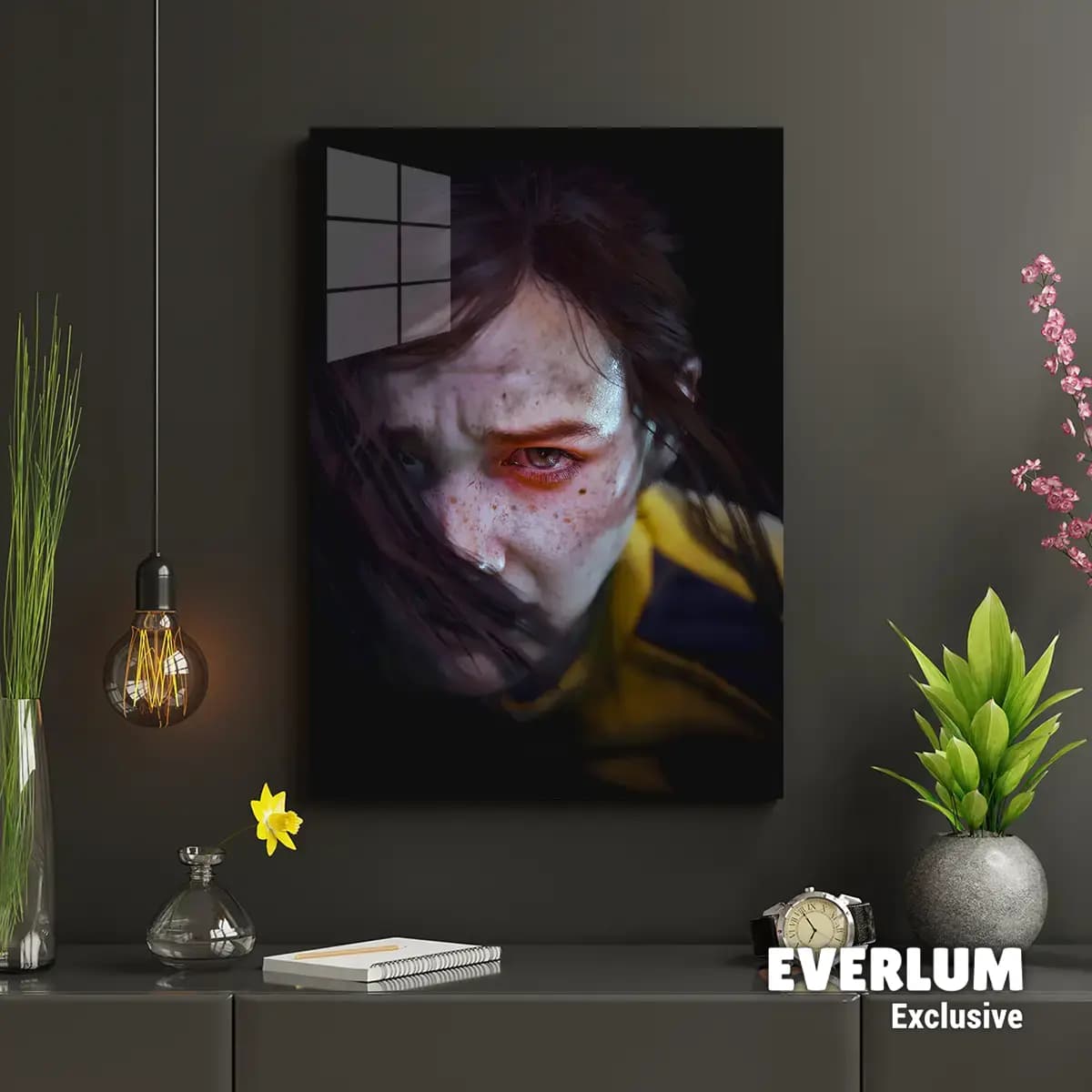 متال پوستر بازی The Last Of Us طرح شخصیت Ellie کد N212 — تصویر ۳