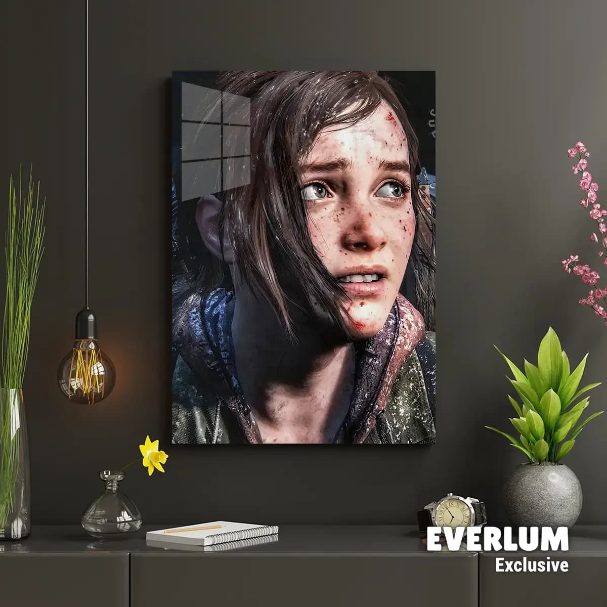 متال پوستر بازی The Last Of Us طرح شخصیت Ellie کد N211 — تصویر ۳