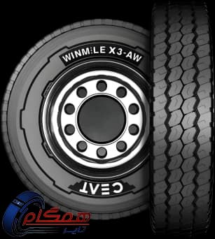 لاستیک سیات مدل CEAT-WINMILE X3 – AW سایز 235/75R17.5 — تصویر ۲