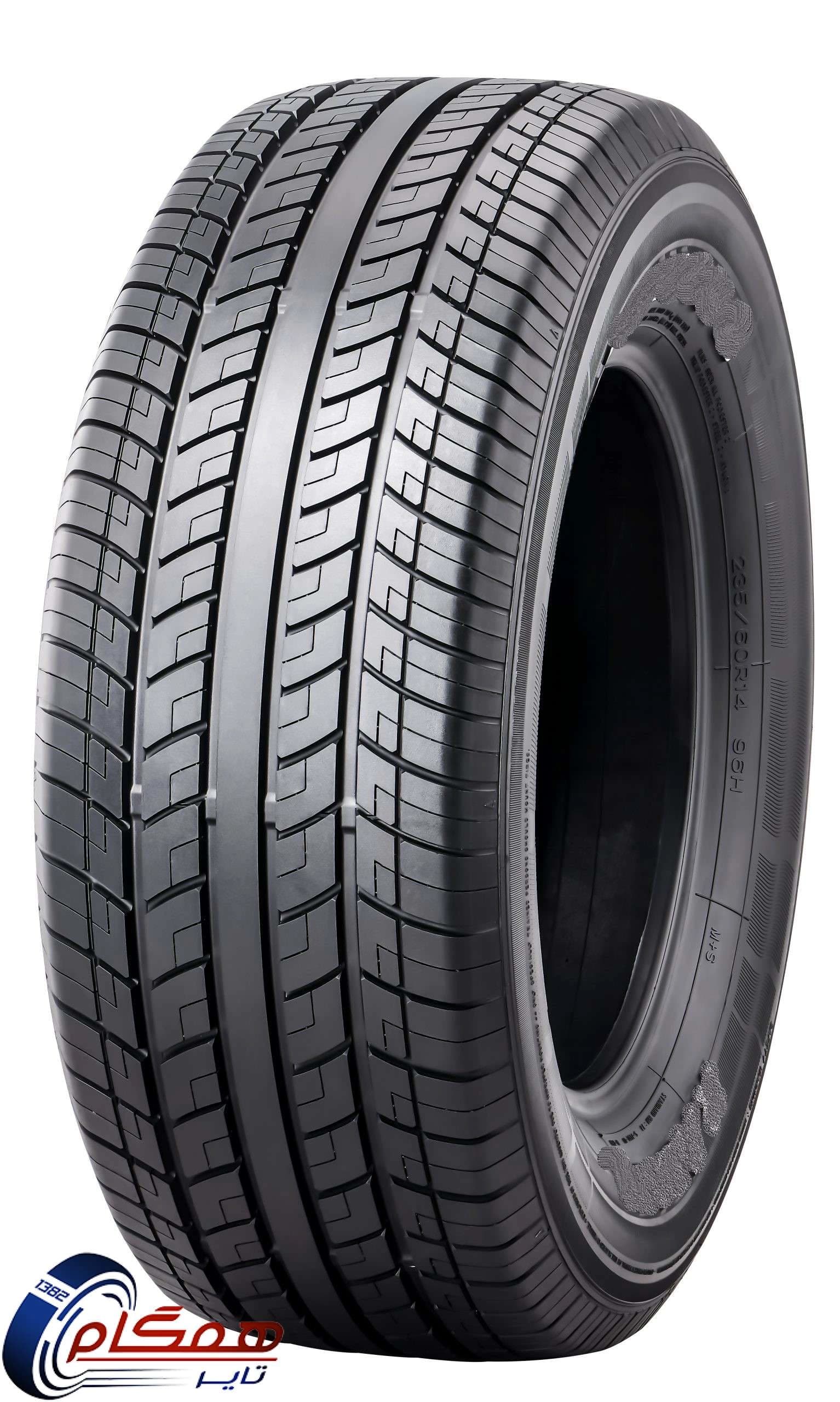 لاستیک نانکنگ مدل N729 سایز 175/70R13 دورسفید — تصویر ۲