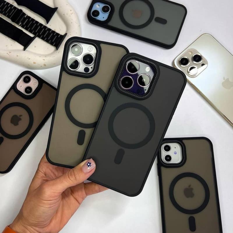 قاب آیفون 17 پرو – IPHONE 17 Pro مدل مگ سیف دار پشت مات Magic Mask — تصویر ۲