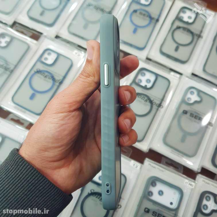 قاب آیفون 17 – IPHONE 17 مدل مگ سیف دار پشت مات Magic Mask — تصویر ۷
