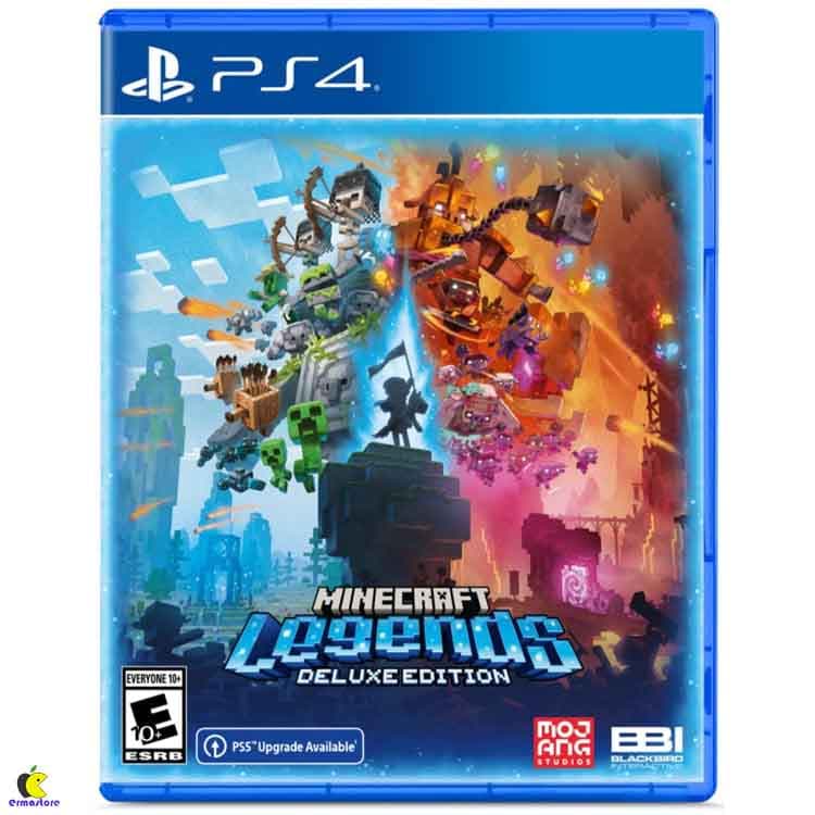 بازی Minecraft legends نسخه دلوکس برای پلی استیشن 4