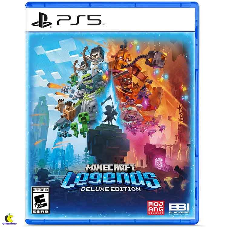 بازی Minecraft legends نسخه دلوکس برای پلی استیشن 5