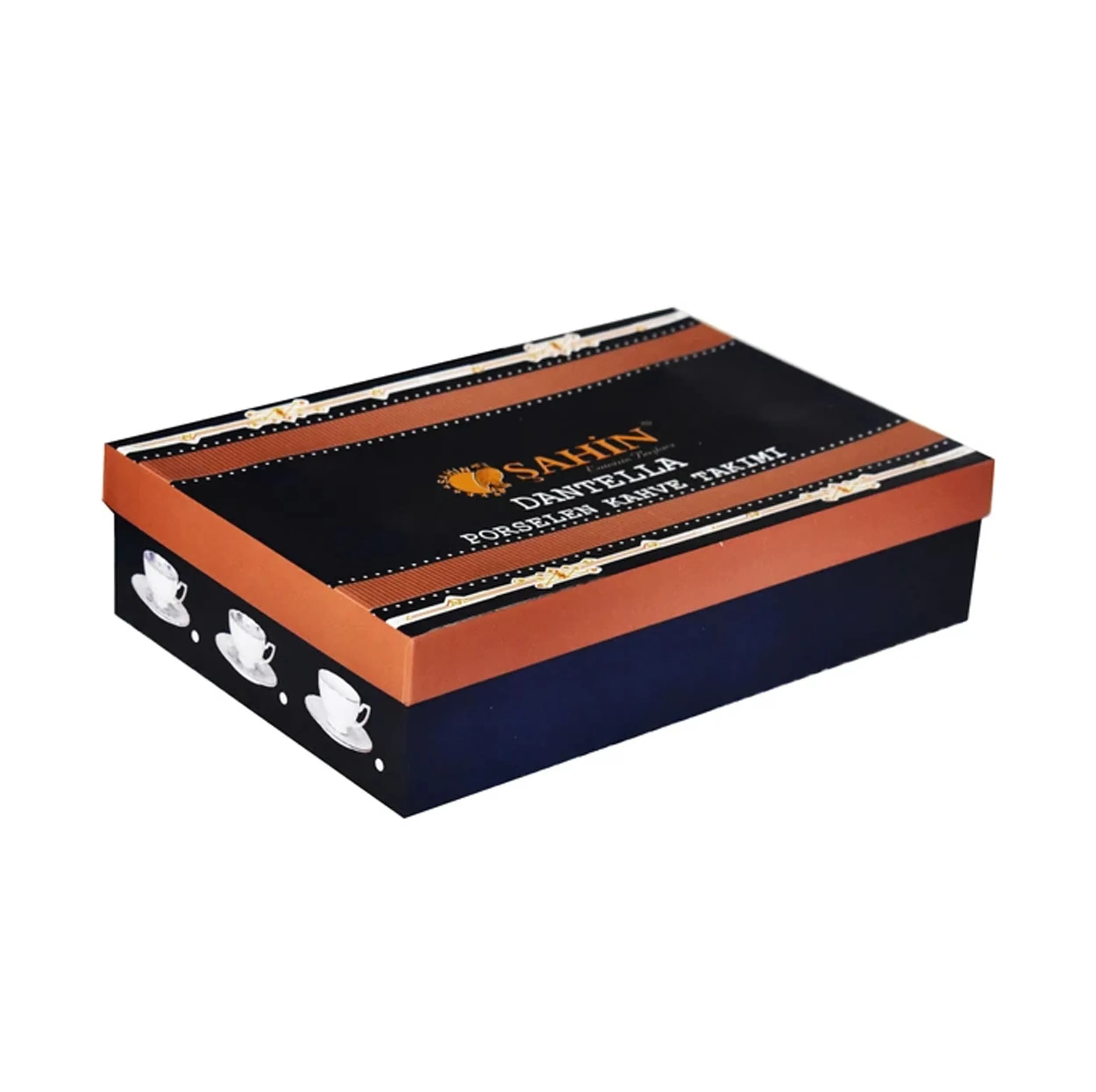 سرویس قهوه خوری 8 پارچه 4 نفره شاهین مدل Dantella E — تصویر ۸