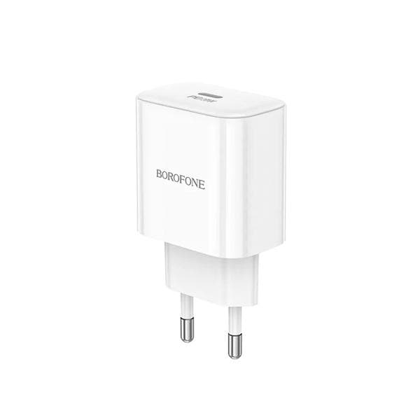 شارژر دیواری PD 20W به همراه کابل شارژ لایتنینگ بروفون مدل BA81A — تصویر ۷