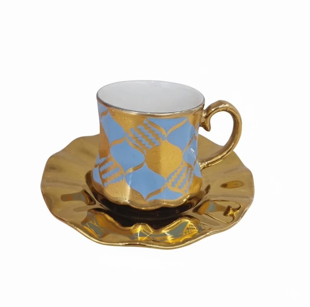 سرویس قهوه خوری 12 پارچه 6 نفره مدل 1050067183 — تصویر ۳