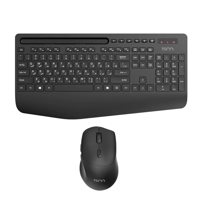 کیبورد و ماوس بیسیم تسکو مدل TKM 7025W — تصویر ۴