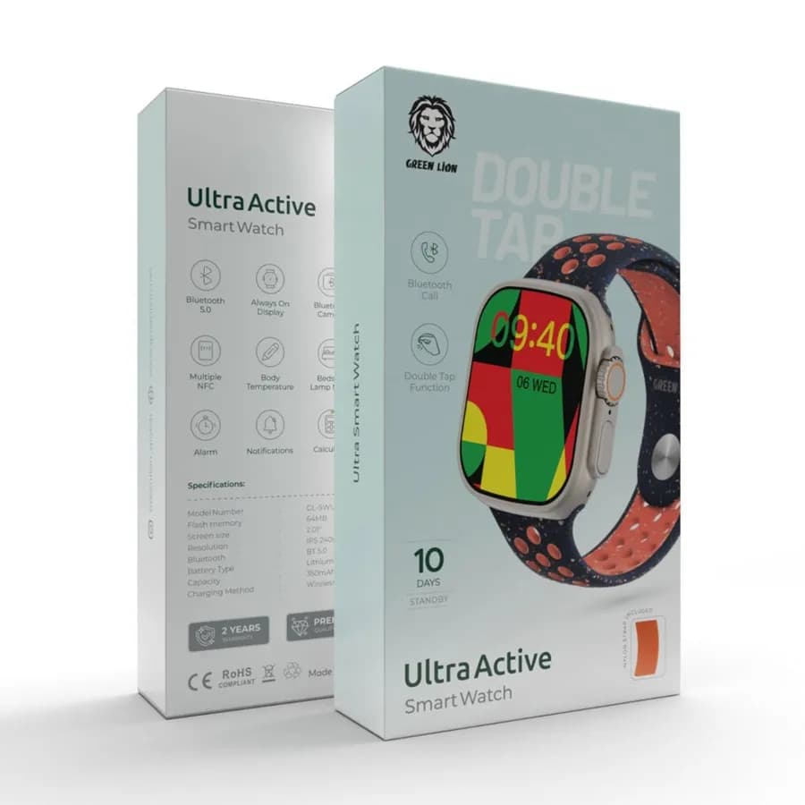 ساعت هوشمند اولترا اکتیو Green Lion Ultra Active U9S Watch — تصویر ۵