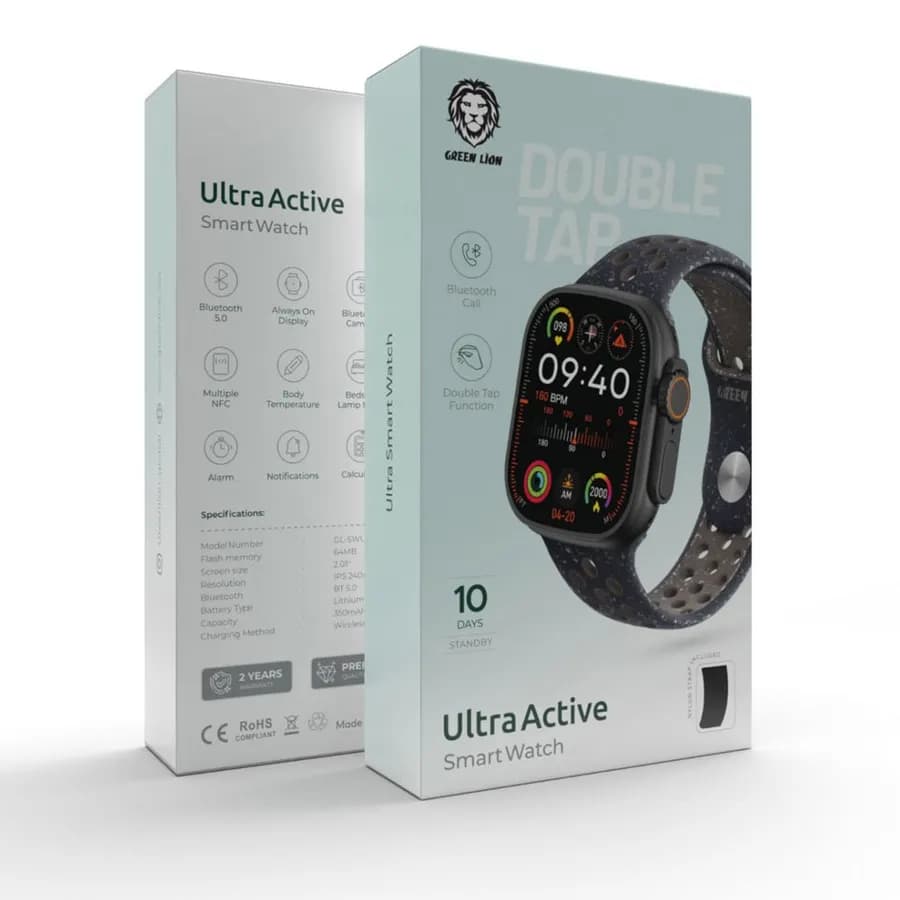 ساعت هوشمند اولترا اکتیو Green Lion Ultra Active U9S Watch — تصویر ۳