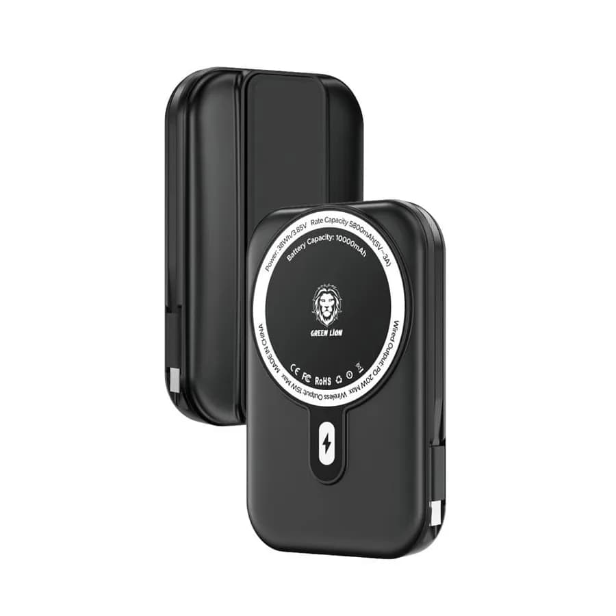 پاوربانک مگ سیف گرین لاین Green Monaco Grip 10000mAh PowerBank — تصویر ۲