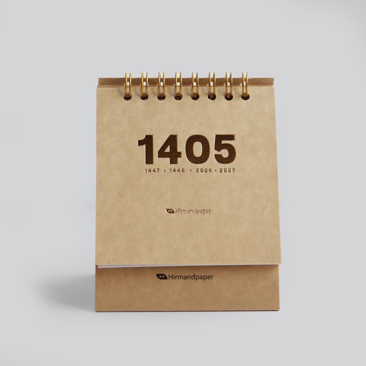تقویم رومیزی کرافت 1405 طلاکوب هیرمند (Hirmandpaper)