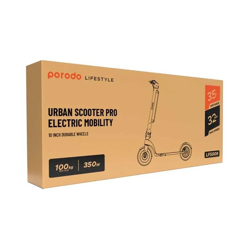 اسکوتر برقی پرودو مدل (LFS009) Urban scooter pro – رنگ مشکی — تصویر ۶