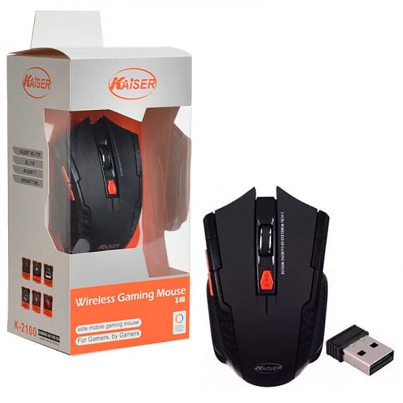 موس بیسیم گیمینگ 6 کلید Kaiser K-2100