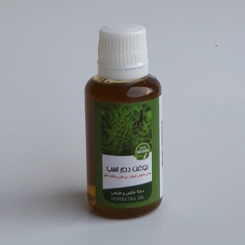 روغن دم اسب 45cc موسسه پژوهشی طبی بازرگانی سیمرغ (سیاه کننده مو،پرپشت کننده مو، ابرو و مژه، استحکام ناخن شکننده)