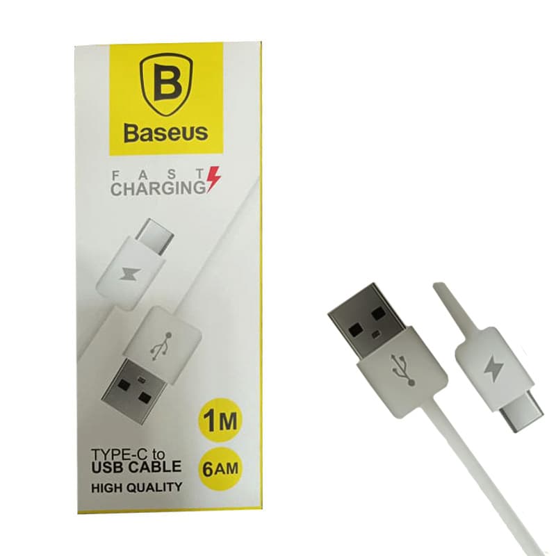 کابل شارژ و دیتا Type-C فست 1متری BASEUS