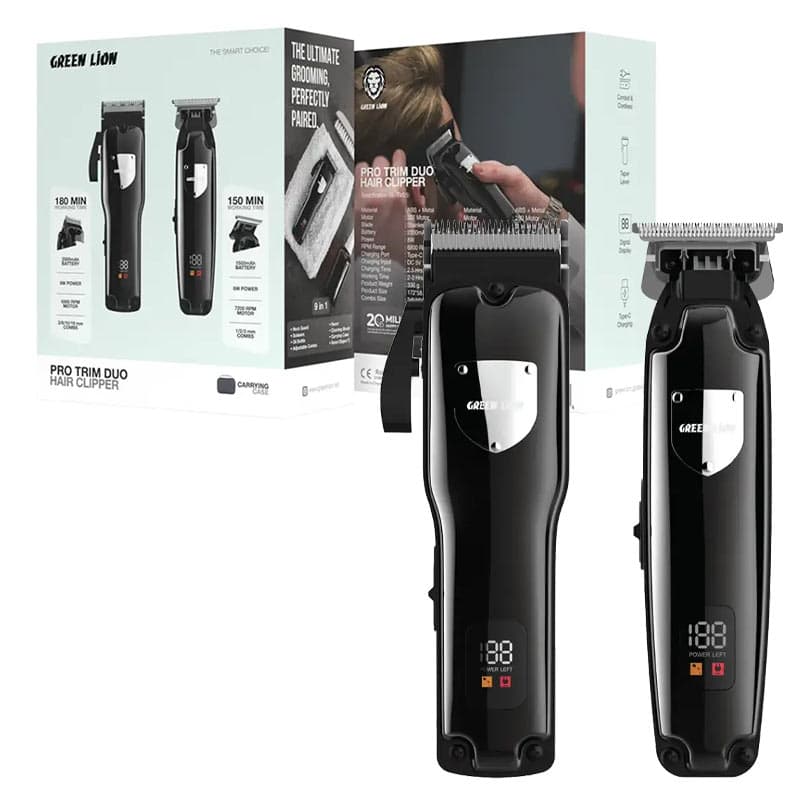 ماشین اصلاح 2تایی گرین لاین مدل Green Lion pro Trim Duo