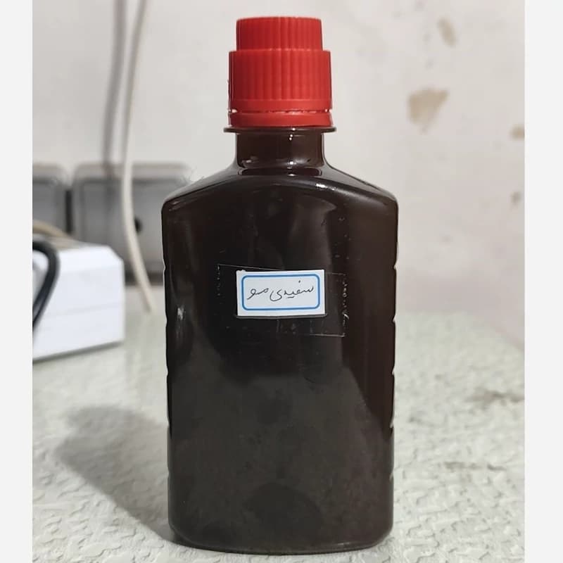 روغن ترکیبی رفع سفیدی مو ربع لیتری (سفیدی مو سفیدی ریش و سبیل ضدسفیدی مو رنگ مو سیاه کننده مو)