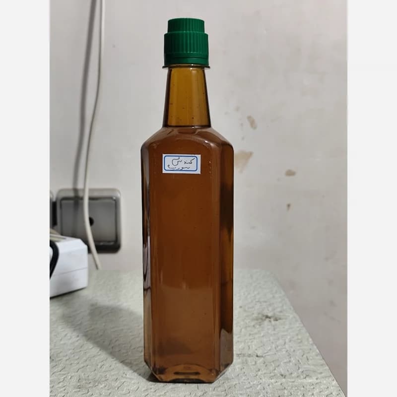 روغن کندش سوریه نیم لیتری عمده اقتصادی (تقویت مو پرپشت کننده مو تقویت مژه ابرو ریش و سبیل) روغن کندوش