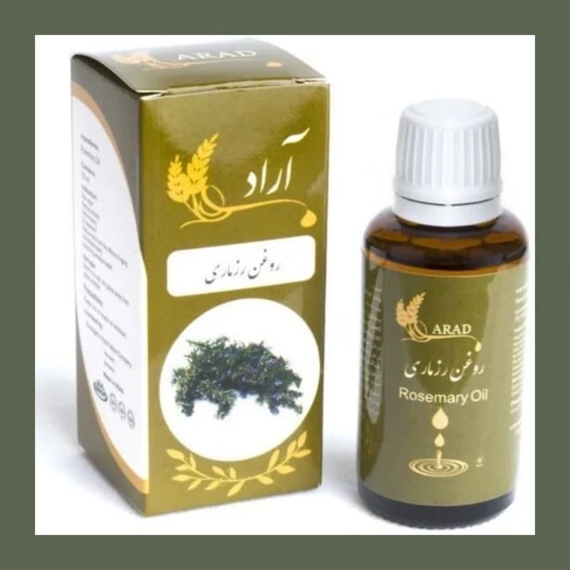 روغن رزماری تقویت مو و ابرو اراد — تصویر ۲