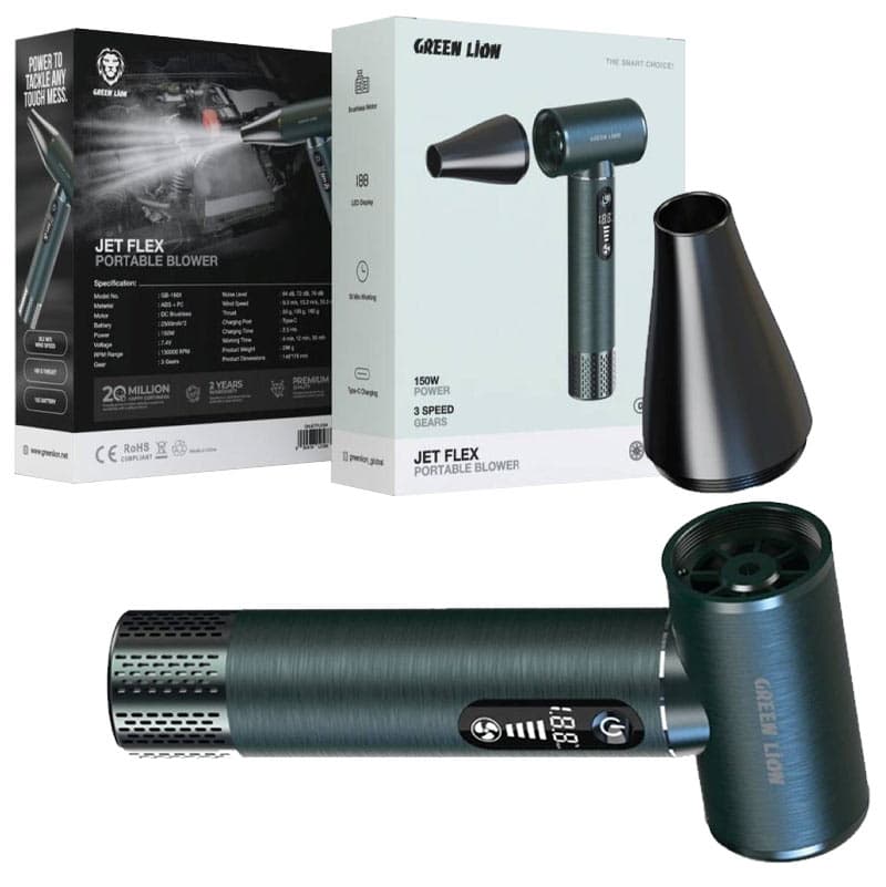 بلوور(دمنده هوا)جت فن گرین لاین مدل Green Lion jet flex GB-166X