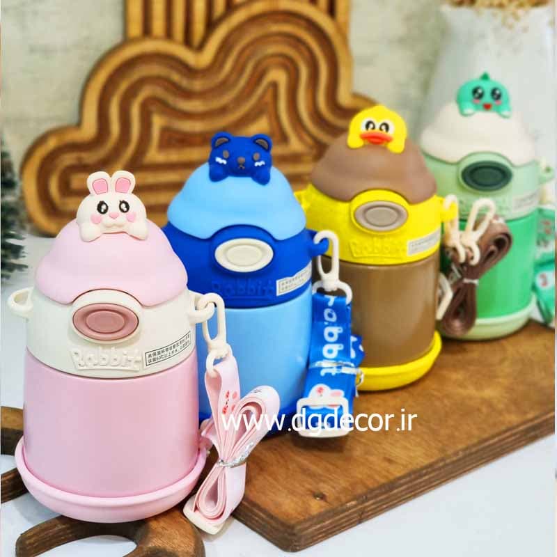 تراول ماگ درجه یک طرح حیوانات برجسته