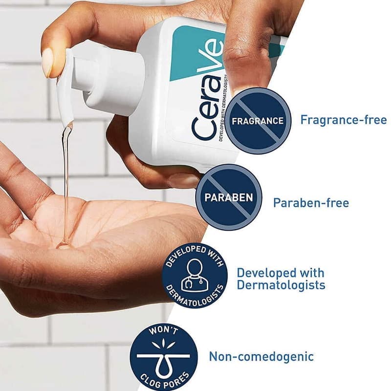 ژل شستشو سراوی CeraVe مدل آکنه کنترل Acne Control حجم 236 میل | ضد جوش(100٪ اصل و جدید) — تصویر ۲