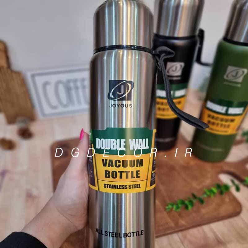 فلاسک فوق حرفه ای با استیل دو جداره در دو گنجایش — تصویر ۹