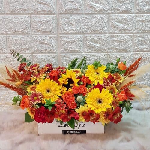 تزیین دسته گل شب یلدا