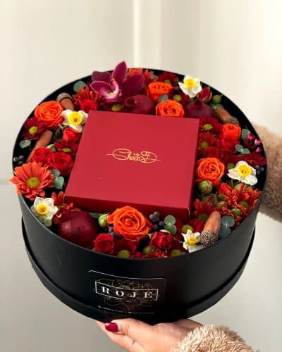 تزیینات گل شب یلدا