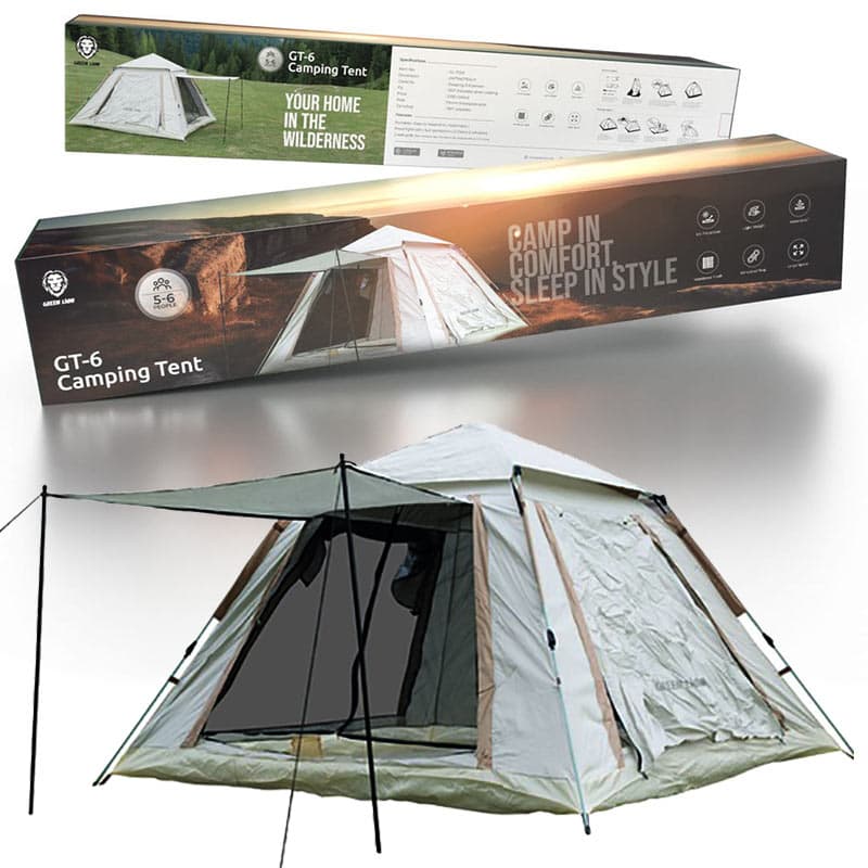 چادر مسافرتی 6نفره Green Lion GT-6 Camping Tent