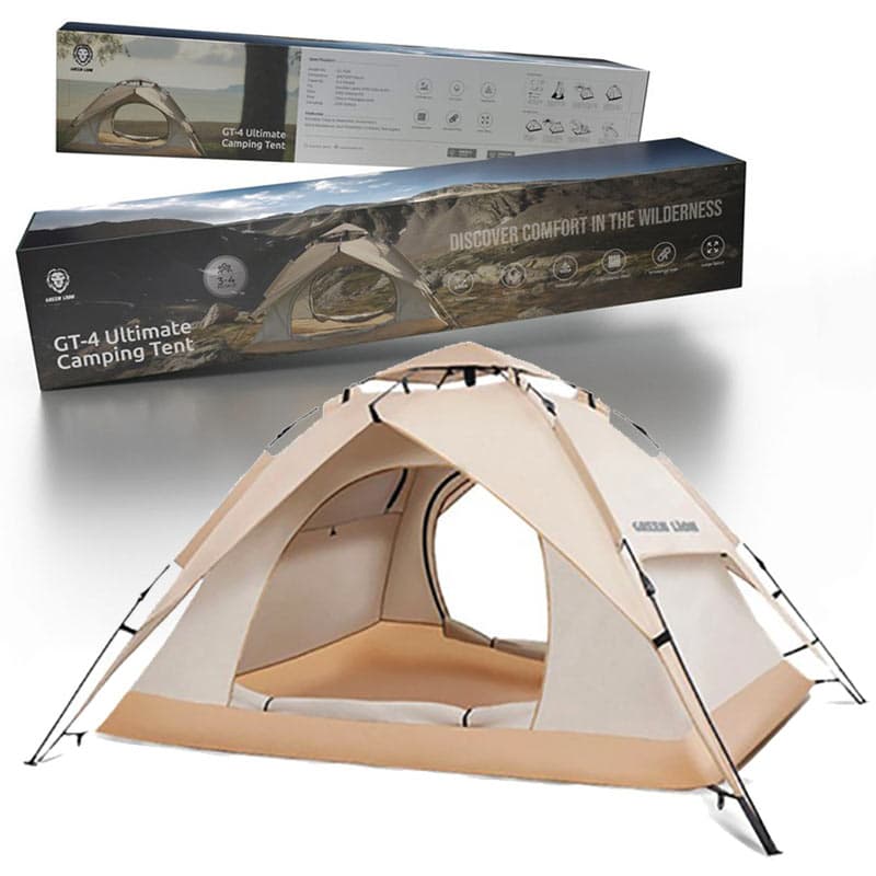چادر مسافرتی 4نفره Green Lion GT-4 Ultimate Camping Tent — تصویر ۲