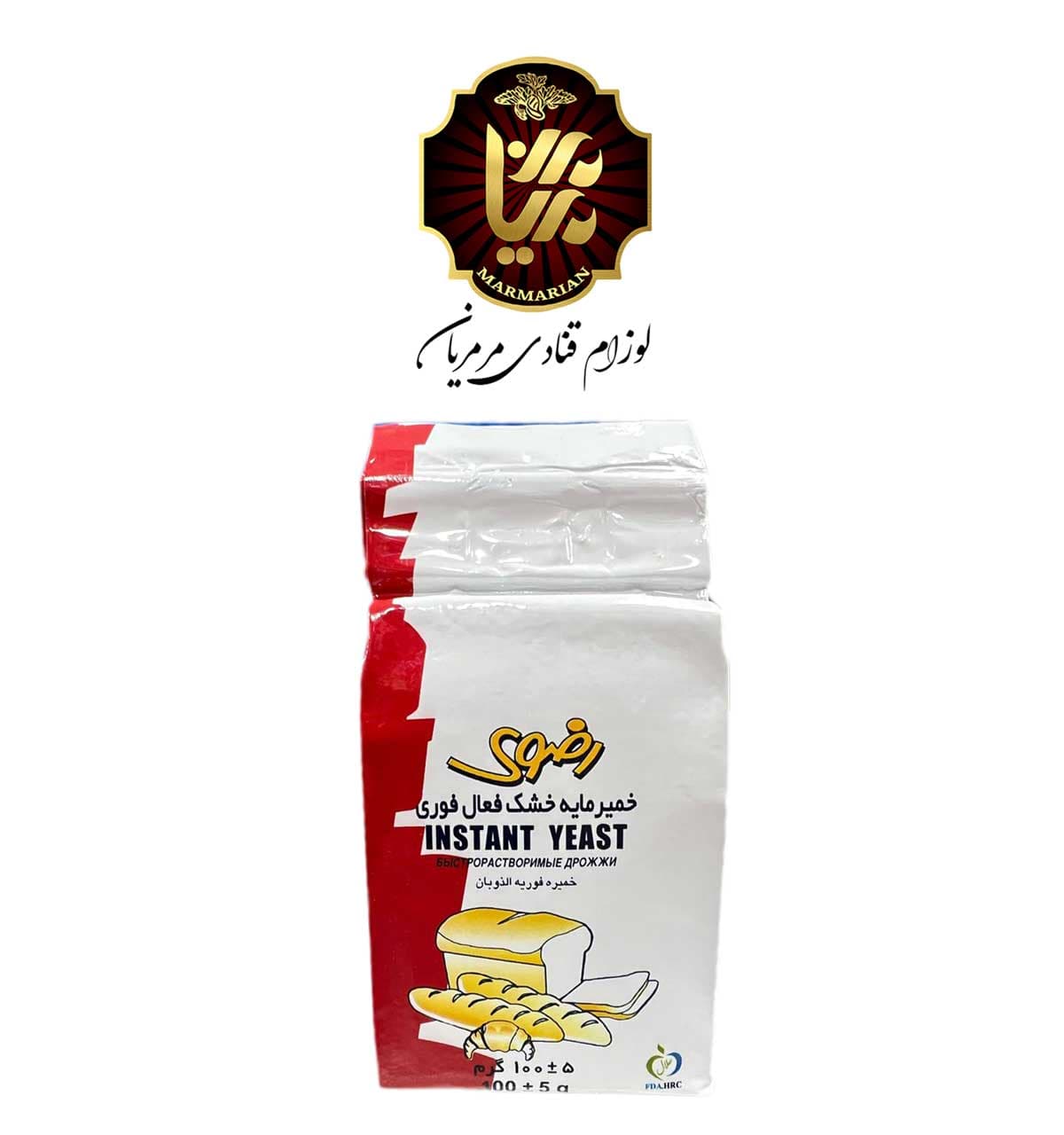 خمیر مایه رضوی بسته 100 گرمی