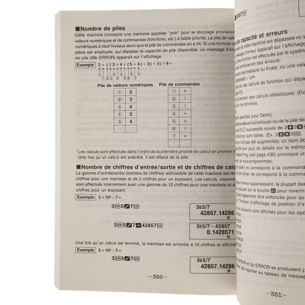 ماشین حساب کاسیو مدل FX-4500PA اصلی — تصویر ۳