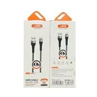 کابل شارژ و دیتا فست پاوربانکی میکرو Liami LM-520M 20cm