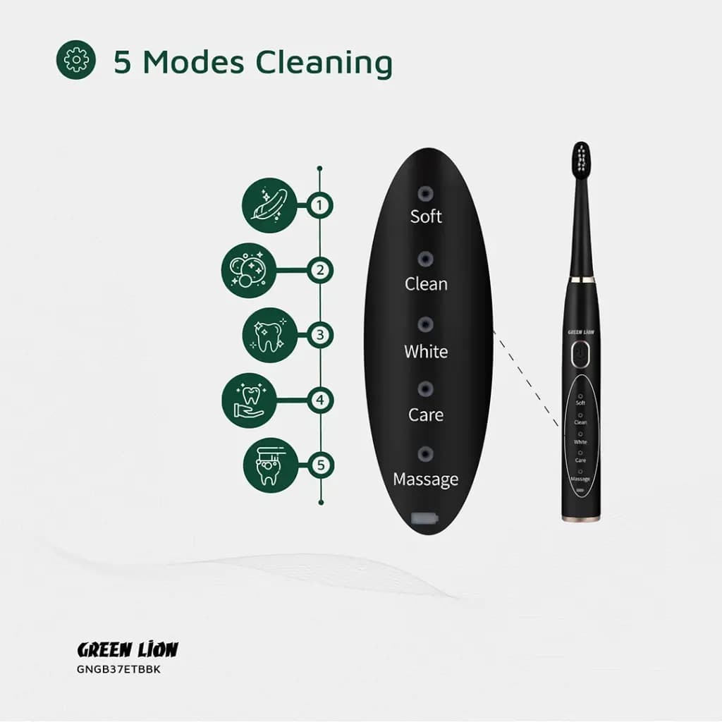 مسواک برقی Green lion GB-37 electric tooth brush — تصویر ۸