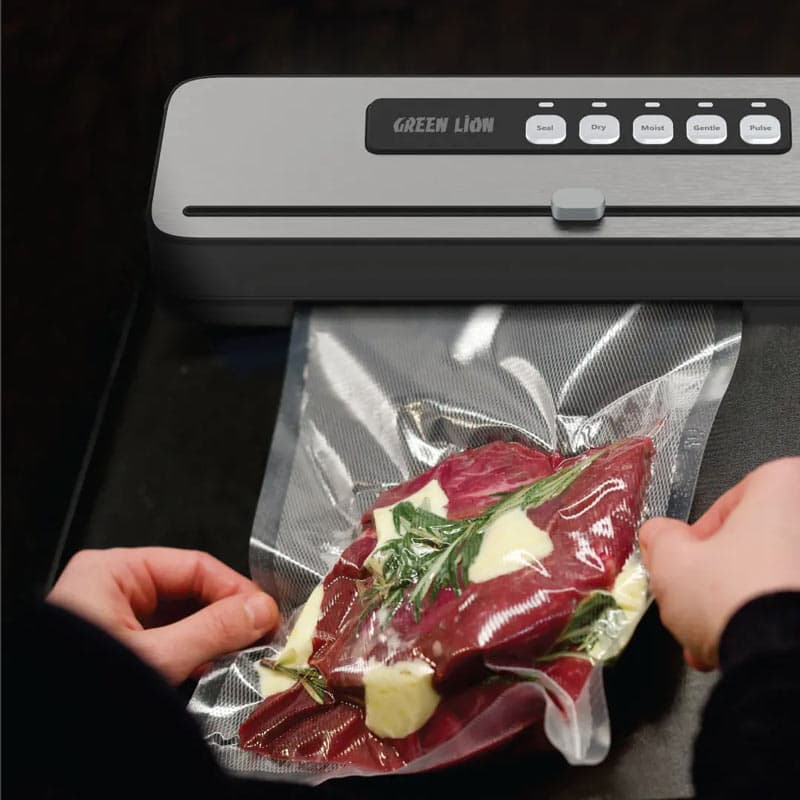 دستگاه وکیوم کننده و پرس Green Lion vacuum sealer pro Black — تصویر ۴