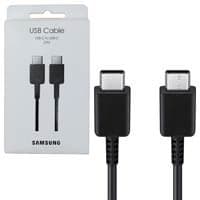 کابل شارژ دو سر Type-C PD فست Samsung DN-980 پک سفید