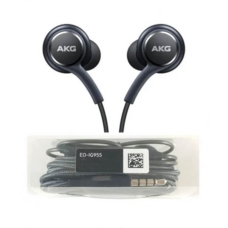 هدفون سیمدار میکروفن دار Samsung AKG EO-IG955 دور مشکی RcyM3 — تصویر ۲