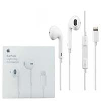 هدفون سیمدار میکروفن دار سوکت لایتنینگ اورجینال Apple Earpods A1748 lightning connector