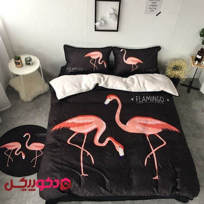 روتختی مخمل هاریکا طرح فلامینگو MD49
