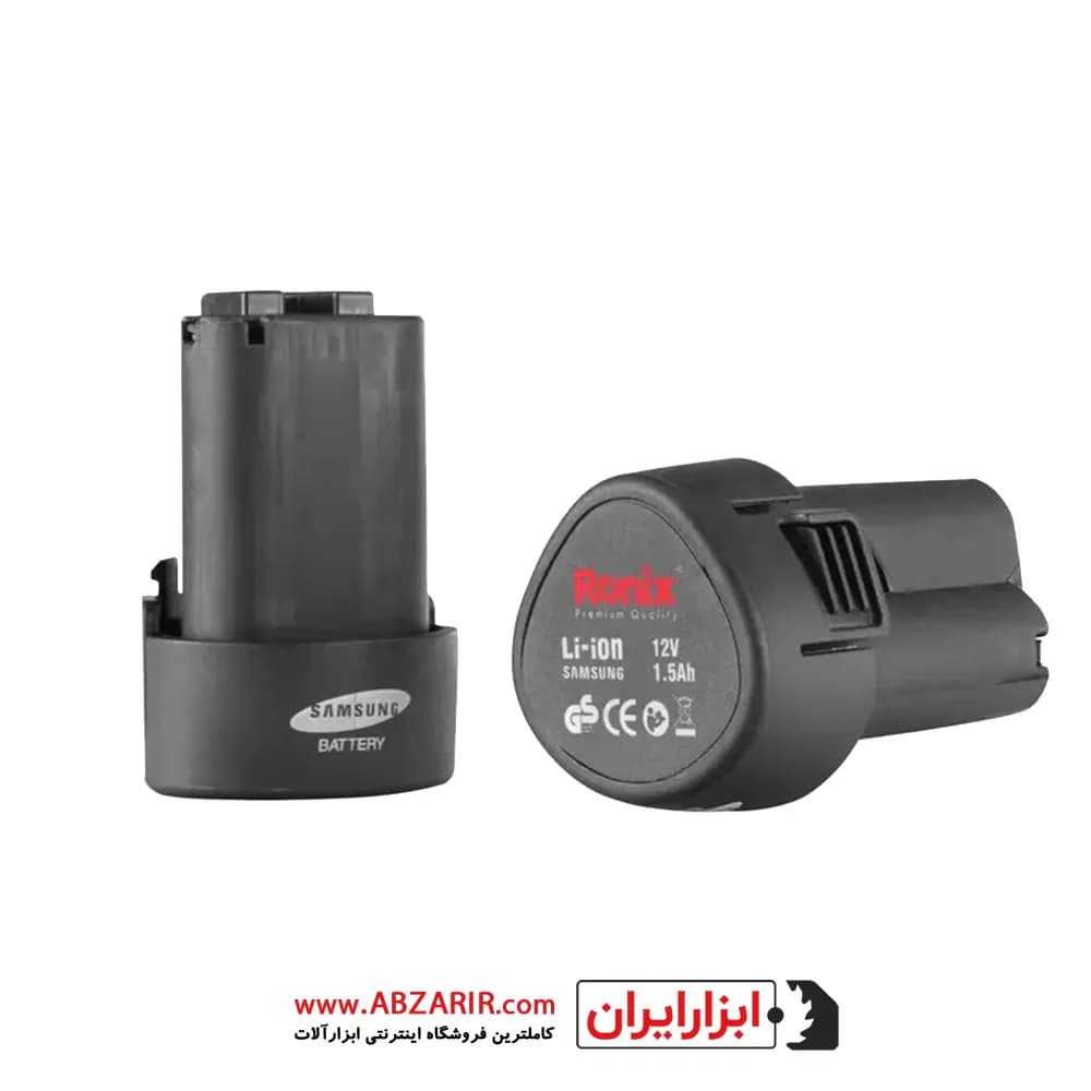 دریل پیچگوشتی شارژی لیتیوم دو سرعته رونیکس مدل 8612 — تصویر ۶