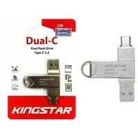 فلش 32 گیگ Kingstar-c60 type c Doual C USB3.2