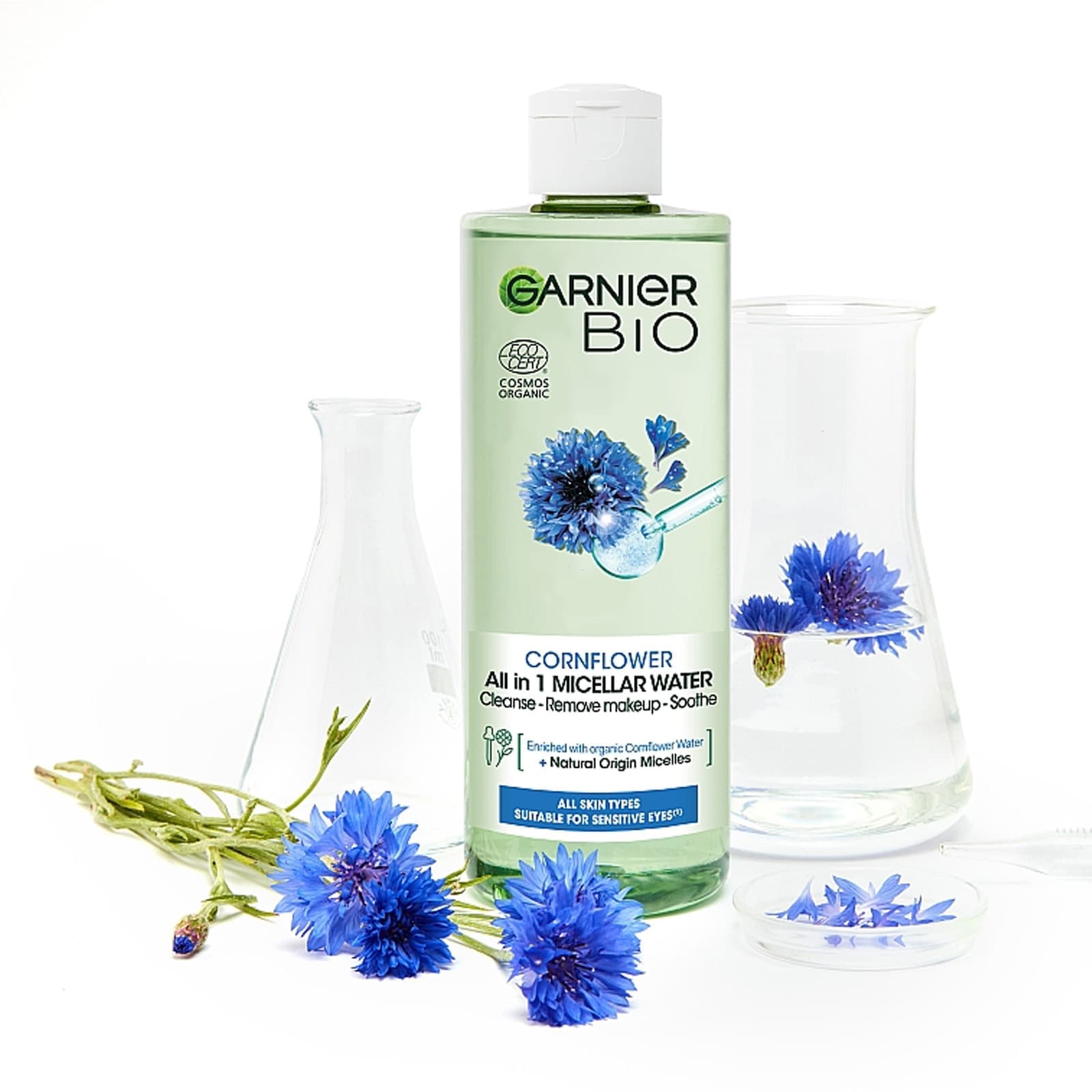 میسلار واتر گارنیر سری Bio پاک کننده آرایش گل گندم — تصویر ۲