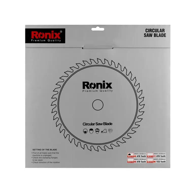 تیغ اره الماسه 300×48 چوب رونیکس مدل RH-5113 — تصویر ۱۰